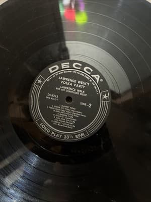 Lawrence Welk's Polka Party (1950) Decca – DL 8213 Vinyl, LP, Album, US - Thumbnail 3
