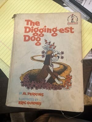 The Digging-est Dog 1968 By Al Perkins - Image 1