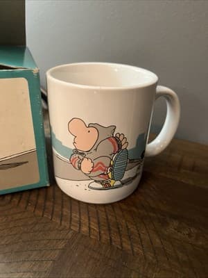 VINTAGE 1989 JOGGER ZIGGY BY TOM WILSON COFFEE MUG Summit - Thumbnail 3