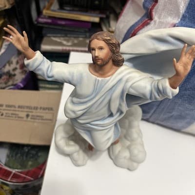 Retired Home Interior Masterpiece Porcelain Figurine,,,1996 The Ascension,l - Thumbnail 3