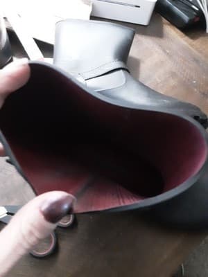 Womens TOMMY HILFIGER Blue Double Strap Rain Boots! Size 9 -JM - Thumbnail 6