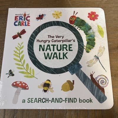 The Very Hungry Caterpillar's Nature Walk: A Search-and-Find Book by Eric Carle - Image 1