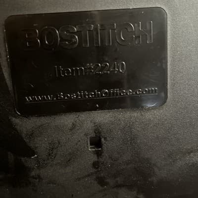 bostitch 3 hole punch 40 Sheet Capacity Silver And Black - Thumbnail 6