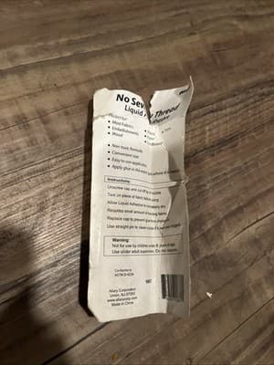 Allary No Sew Thread Liquid Adhesive Glue For Hem & Seam 1.25 fl. oz. NEW - Thumbnail 3