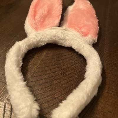 White/Pink Ears Light Up Bunny Headband - Cottondale- OSFM - New with Tags - Thumbnail 6