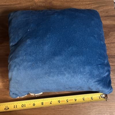 Star Wars Mandalorian Grogu Plush Pillow Navy 11”x10” - Thumbnail 2