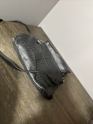 Laura Scot Black Shoulderbag - Thumbnail 4
