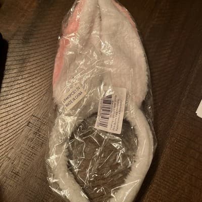 White/Pink Ears Light Up Bunny Headband - Cottondale- OSFM - New with Tags - Thumbnail 2