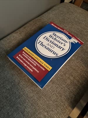 Merriam-Webster's Dictionary and Thesaurus by Merriam-Webster (2007, Trade... - Image 1