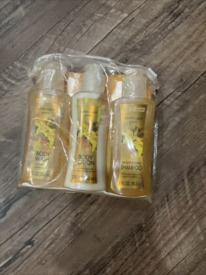 Lot 3 NEW~ April Bath & Shower Vanilla Sugar Scent Shampoo Conditioner 2.5oz ea - Image 1