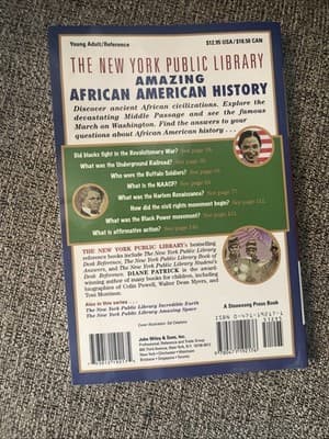 New York Public Library Amazing African American History : A Book of Answers for - Thumbnail 5