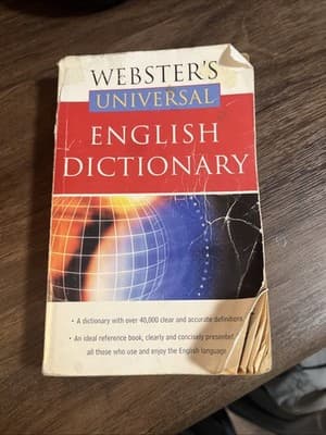 Websters Universal English Dictionary - Paperback By GEDDED and GROSSET - GOOD - Image 1