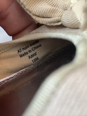 alfani Beigi Womens Flats With Bow And Gold Tips Size 10M - Thumbnail 5