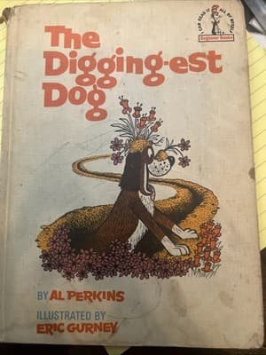 The Digging-est Dog 1968 By Al Perkins - Image 1