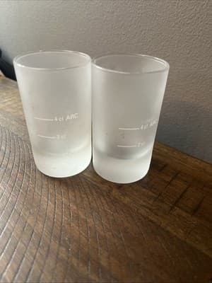 Matching Jagermeifter Double Shot frosted Shot Glasses - Thumbnail 2