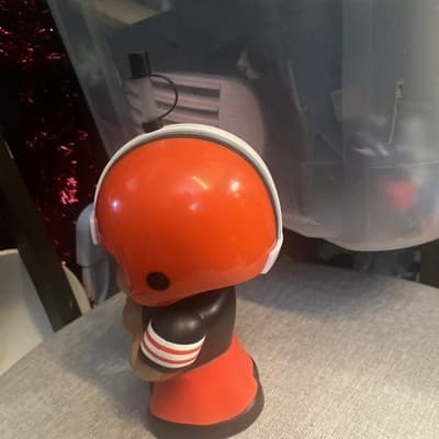 NFL Teenymates Big Sip Cleveland Browns 3D Character Water Bottle 16 OZ - Thumbnail 3