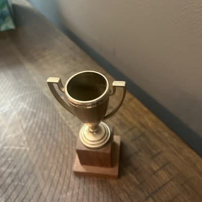 VTG Mini Plastic Trophy “worlds Greatest Wife” - Thumbnail 3