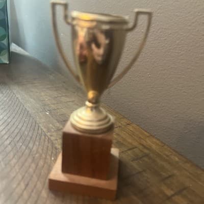 VTG Mini Plastic Trophy “worlds Greatest Wife” - Thumbnail 2