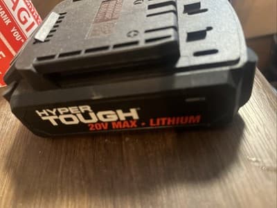 USED HYPER TOUGH 20V MAX 2.0Ah 40Wh LITHIUM-ION BATTERY PACK - Thumbnail 3