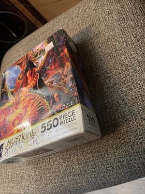 New & Sealed Steve Roberts Mystical Shimmer 550 Piece Puzzle 18 " x 24" - Thumbnail 3