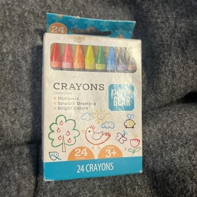 Pen+Gear Crayons, Assorted Colors, 24 Count - Thumbnail 2