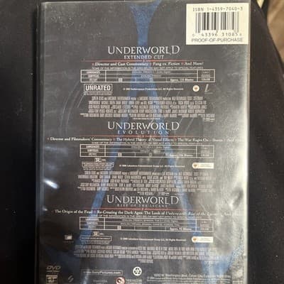 Underworld Trilogy (DVD) - Thumbnail 4