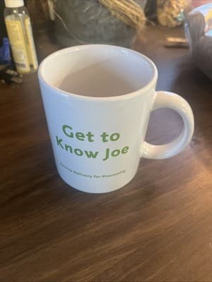 Get To Know Joe Service Delivery For Processing White Coffee Mug - Thumbnail 3