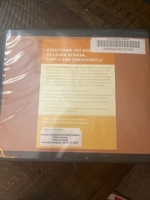 Drive Time German: Beginner Level by Living Language - Discs Total 4 - Complete - Thumbnail 2