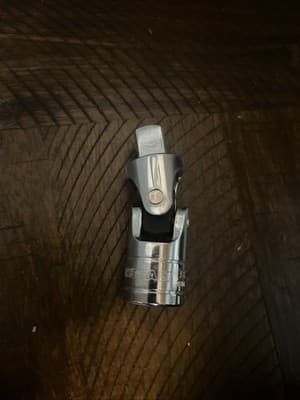 Kobalt 337342 1/2" Drive Flex/Universal Chrome Socket Adapter - Thumbnail 3