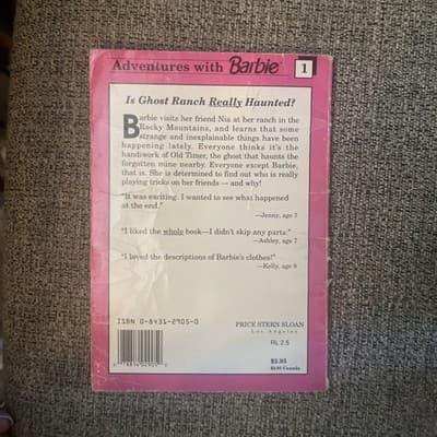 Adventures With Barbie 1 The Mysterious Dude of Ghost Ranch Stephanie St. Pierre - Thumbnail 3