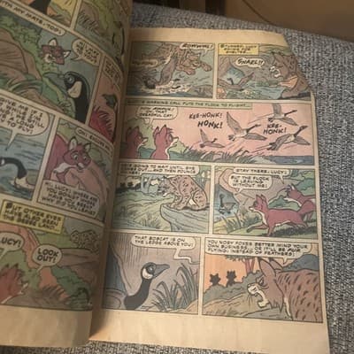 Todd And Copper The Loat Fawn Rhe Fox Ans Hound Publication Comics - Thumbnail 2