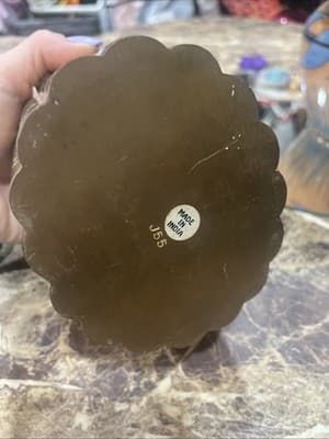 Charlwa Sadwk 4098 Brass Oval Hinges Engraved Box With Upsidedown Pineapple Top - Thumbnail 7