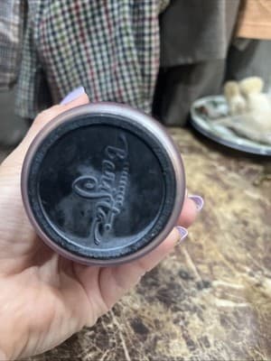 Starbucks Barista Travel Mug Red Ornaments Holiday Christmas 2001 8 Oz - Thumbnail 5