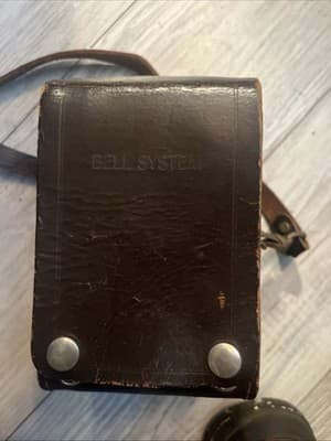 Vintage Bell System 324, KS8456 Ohm Meter w/case, KS-8456 - Image 1