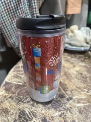 Vintage 2004 Starbucks Holiday Tumbler Preowned Clean Item