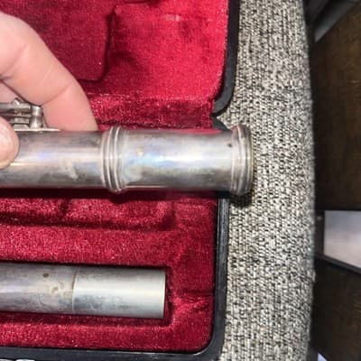 Barrington 795443 By La /Sox USA Flute With Case And Red Felt - Thumbnail 5