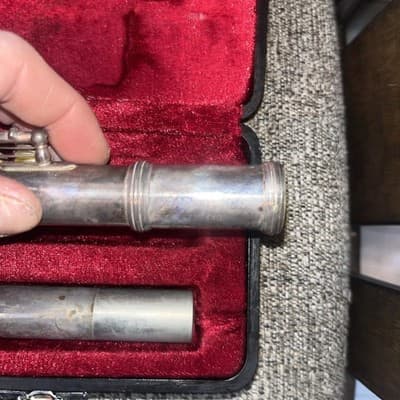 Barrington 795443 By La /Sox USA Flute With Case And Red Felt - Thumbnail 4