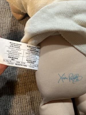 Cabbage Patch 1985 Doll Boy Yarn Loop Hair Blonde Head Xavier Roberts - Thumbnail 4