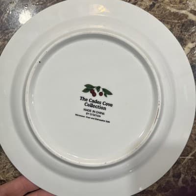 Apple Salad Plate - The Cades Cove Collection By Citation - 7 3/4" - Thumbnail 2