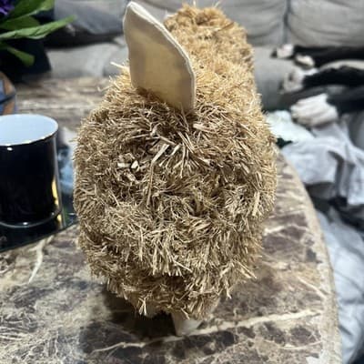 Zrike "Touch of Craft" Handmade Sheep, Phillipines 12” X9” X 5” Large - Thumbnail 4