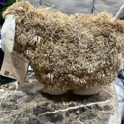 Zrike "Touch of Craft" Handmade Sheep, Phillipines 12” X9” X 5” Large - Thumbnail 5