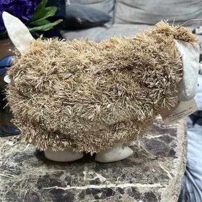 Zrike "Touch of Craft" Handmade Sheep, Phillipines 12” X9” X 5” Large - Thumbnail 3