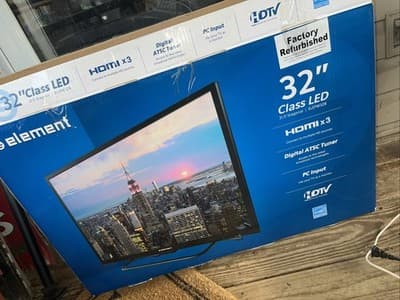 Element 32" 720p HD TV- Black (UNUSED)