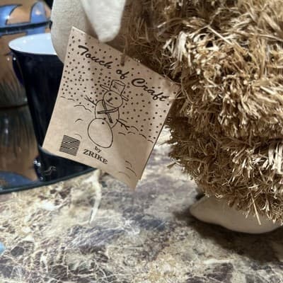 Zrike "Touch of Craft" Handmade Sheep, Phillipines 12” X9” X 5” Large - Thumbnail 6