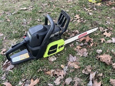 2017 Poulan PL3816 42CC Chainsaw- TESTED Works Great - Thumbnail 4