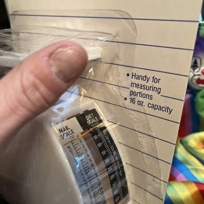 Good Cook White Diet Kitchen Scale~ Food Scale - Thumbnail 3