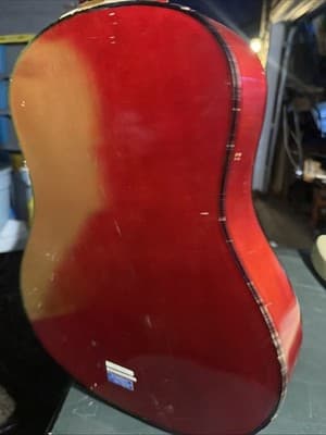 Vintage Century Hand Made Acoustic Beginner Guitar Wood Sunburst Good Condition - Thumbnail 3