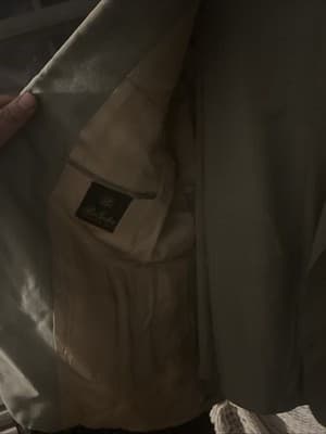 Custom Made Peer Gordon Of Cleveland Two Piece Wool Suit Tan - Thumbnail 2