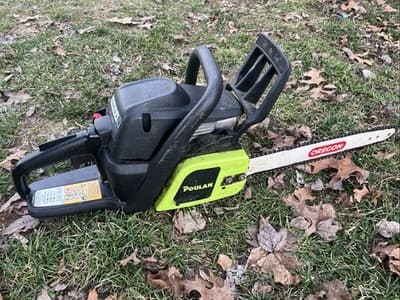 2017 Poulan PL3816 42CC Chainsaw- TESTED Works Great - Thumbnail 3
