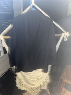 Marshall And Reed Dark Blue Pinstripe Suit - Thumbnail 3